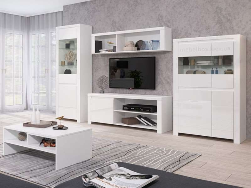 Витрина 1D1W1S Lingo Mebelbos MBOS11465 фото