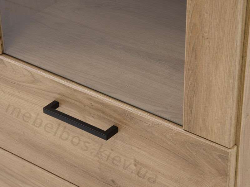 Витрина высокая 1W2S Doorset Mebelbos MBOS13261 фото