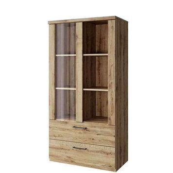 Витрина низкая 1W2S Doorset Mebelbos MBOS13262 фото