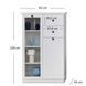 Вітрина з підсвіткою 1D1W2S Brandson Mebelbos MBOS10534+4LED фото 4