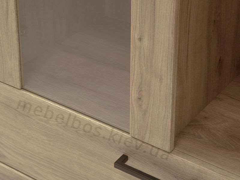 Витрина низкая 1W2S Doorset Mebelbos MBOS13262 фото