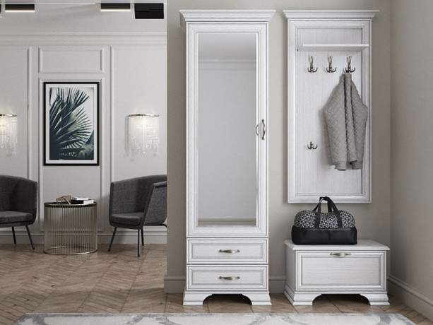 Пенал із дзеркалом 1D2S Tiffany Mebelbos | ТIФФАНI Мебельбос