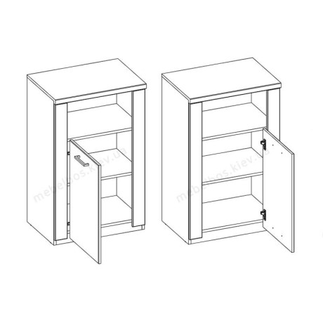 Тумба 1D Doorset Mebelbos | ДОРСЕТ Мебельбос