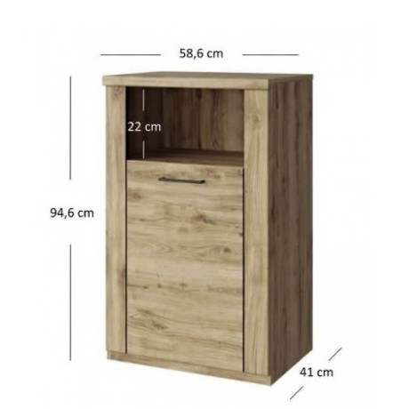 Тумба 1D Doorset Mebelbos | ДОРСЕТ Мебельбос