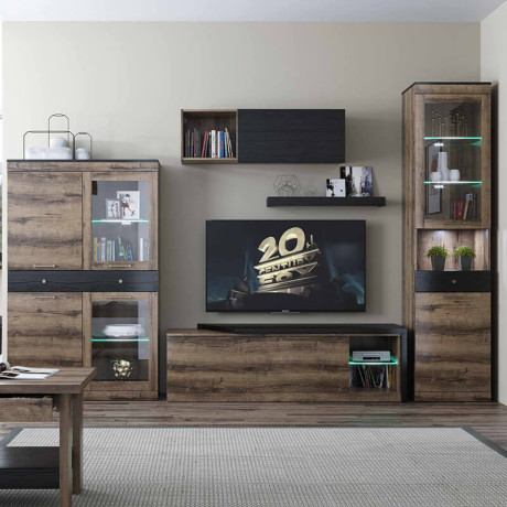 Вітрина 1D1W1S Jagger Mebelbos | ДЖАГГЕР Мебельбос