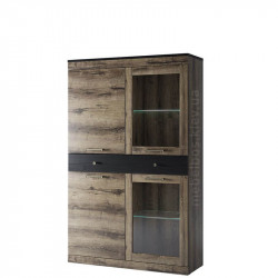 Вітрина низька 2D2W1S Jagger Mebelbos