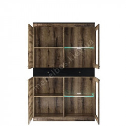 Вітрина низька 2D2W1S Jagger Mebelbos