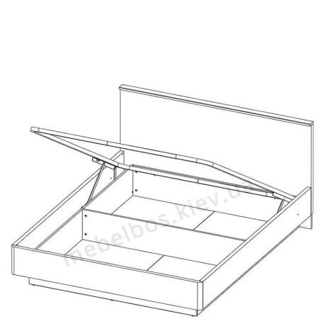 Ліжко 160 з підйомним механізмом Jagger Mebelbos | ДЖАГГЕР Мебельбос