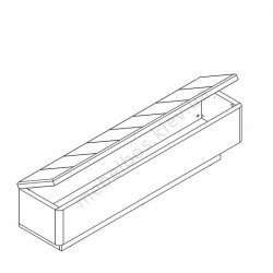 Лавка приліжкова 160 Jagger Mebelbos