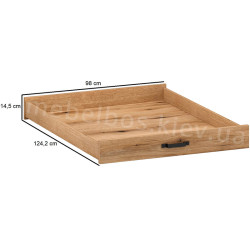 Ліжко з шухлядами 120 Helix Mebelbos