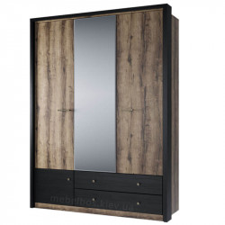 Шафа с дзеркалом 3D2S Jagger Mebelbos