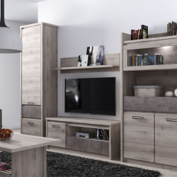 Вітрина 2D1W1S Jazz Mebelbos