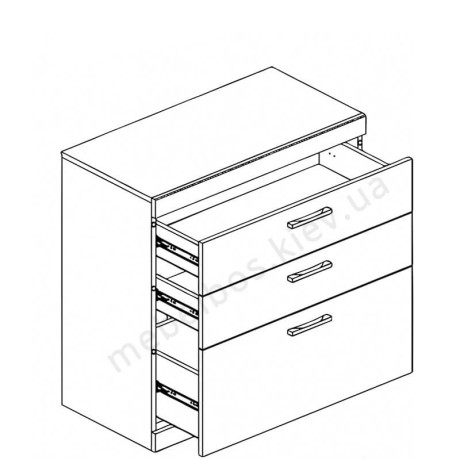 Комод 3S Oskar Mebelbos | ОСКАР Мебельбос ЗНЯТI З ВИРОБНИЦТВА
