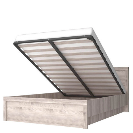 Ліжко 140 з підйомним механізмом Jazz Mebelbos (каштан найробі) | ДЖАЗ Мебельбос