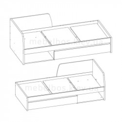 Ліжко 90 Jazz Mebelbos