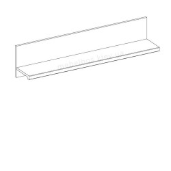 Полиця 120 Jazz Mebelbos