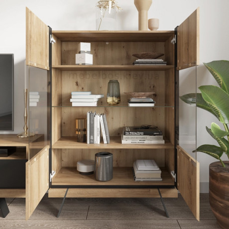 Вітрина низька 2W Street Mebelbos | СТРIТ Мебельбос ЗНЯТI З ВИРОБНИЦТВА