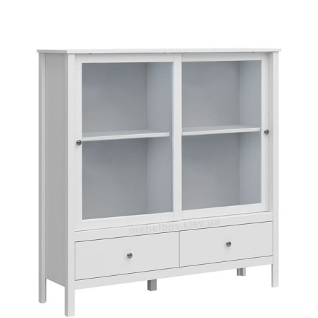 Витрина низкая 2W2S Ole Mebelbos | ОЛЕ Мебельбос