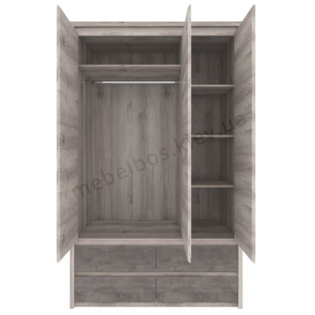 Шафа с дзеркалом 3D4S Jazz Mebelbos | ДЖАЗ Мебельбос