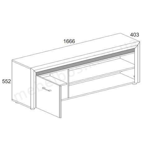 Гостиная Whiteblack Mebelbos | ВАЙТБЛЕК Мебельбос СНЯТА С ПРОИЗВОДСТВА