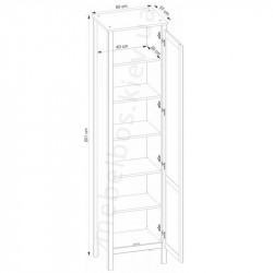 Пенал 1D Ole Mebelbos