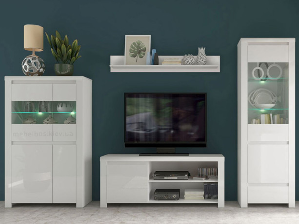 Вітрина 1D1W1S Lingo Mebelbos | ЛIНГО Мебельбос