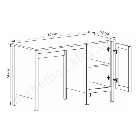 Стіл письмовий 1D/115 Ole Mebelbos | ОЛЕ Мебельбос