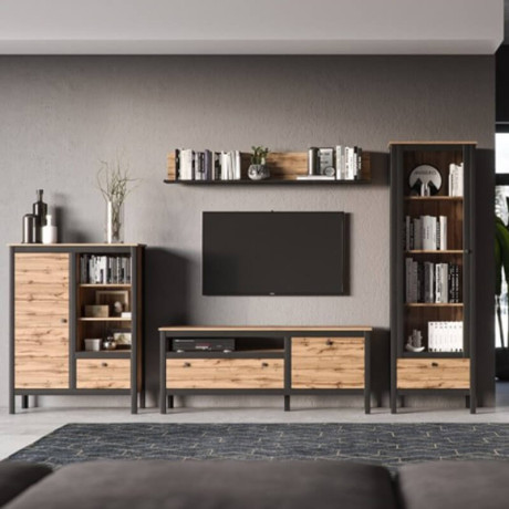 Тумба 1D1S/90 Loft Mebelbos | ЛОФТ Мебельбос