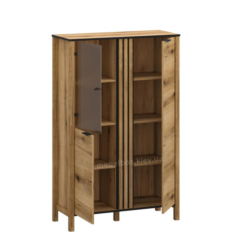 Витрина низкая 2D1W Helix Mebelbos | ХЕЛИКС Мебельбос