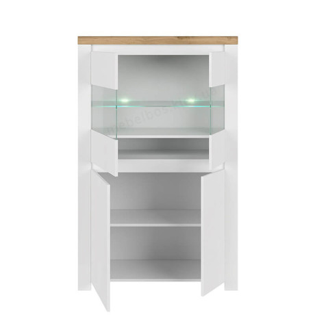 Вітрина низька 2D2W Vigo Mebelbos | ВИГО Мебельбос