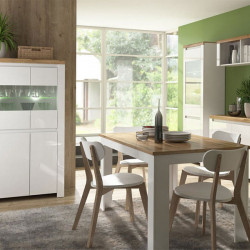 Вітрина низька 2D2W Vigo Mebelbos