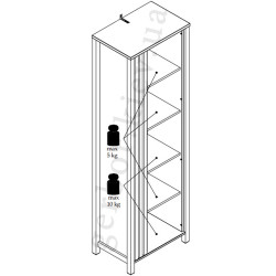 Стеллаж Helix Mebelbos