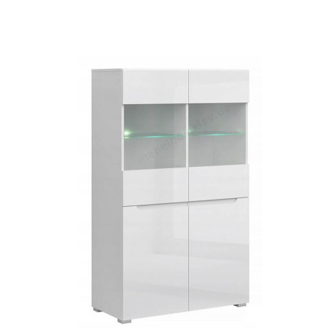 Витрина низкая 2D2W Yolk Mebelbos | ЙОЛК Мебельбос