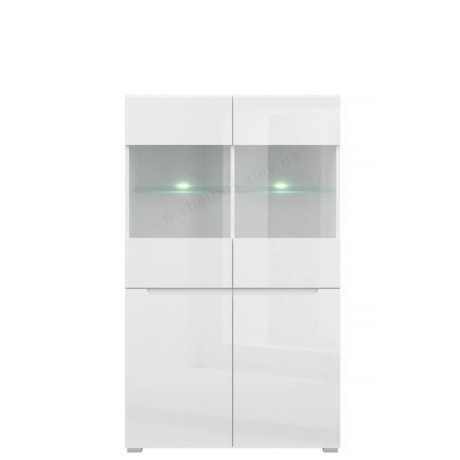 Витрина низкая 2D2W Yolk Mebelbos | ЙОЛК Мебельбос