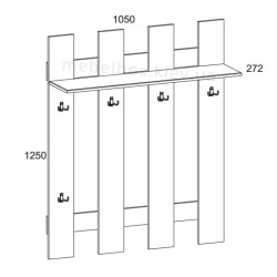 Вішак 105 Doorset Mebelbos