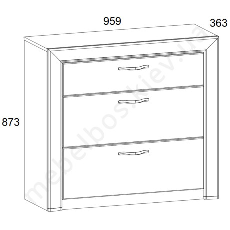 Комод 3S Sapori Mebelbos | САПОРИ Мебельбос