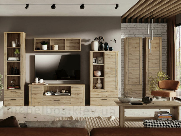 Пенал 1D2S Doorset Mebelbos | ДОРСЕТ Мебельбос