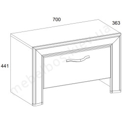 Тумба 1S Sapori Mebelbos