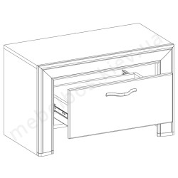 Тумба 1S Sapori Mebelbos