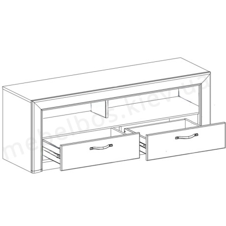 Тумба под телевизор 2S Sapori Mebelbos | САПОРИ Мебельбос