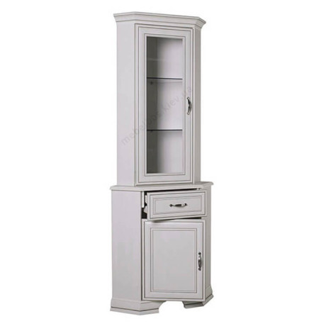 Витрина-надставка угловая 1W Tiffany Mebelbos | ТИФФАНИ Мебельбос