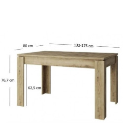 Стіл обідній 130/175 Doorset Mebelbos