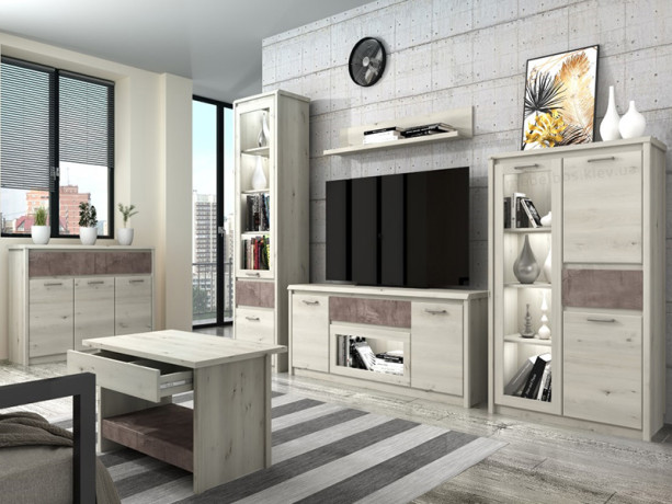 Тумба под телевизор 2D1W1S/160 Nonell Mebelbos | НОНЕЛЬ Мебельбос СНЯТА С ПРОИЗВОДСТВА