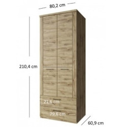 Шафа 2D2S Doorset Mebelbos