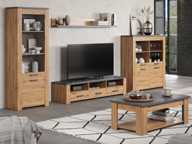 Вітрина низька 2D2W Follow Mebelbos | ФОЛОУ Мебельбос ЗНЯТI З ВИРОБНИЦТВА