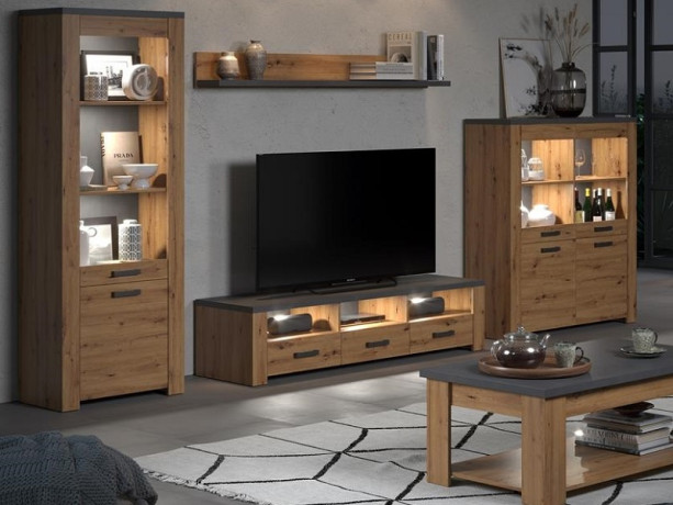 Вітрина низька 2D2W Follow Mebelbos | ФОЛОУ Мебельбос ЗНЯТI З ВИРОБНИЦТВА